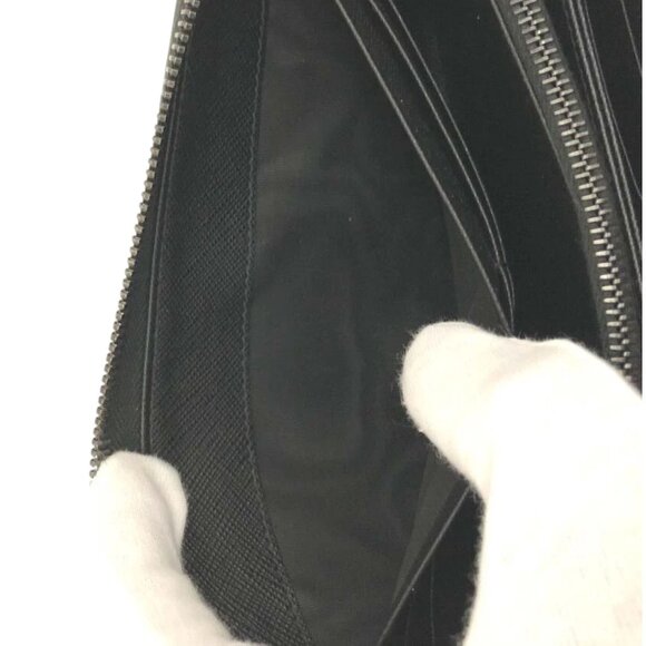 936210BG (X2) Prada Wallet Long Black Saffiano Leather - Picture 7 of 9
